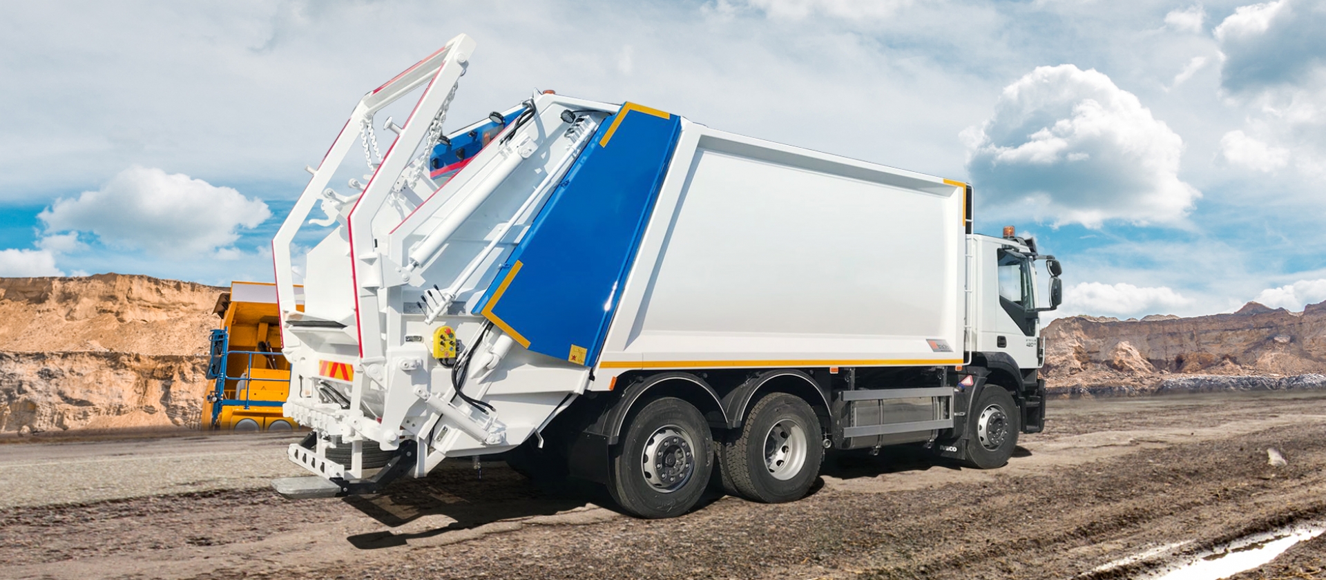 Hydraulic Compactor Garbage Trucks