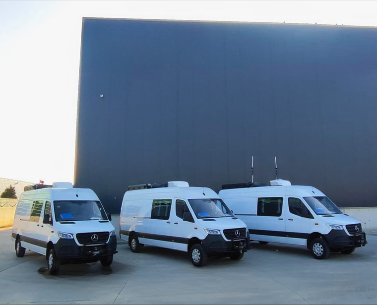 Dron Command Control Van