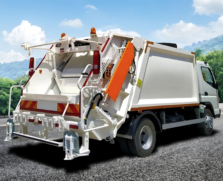 Hydraulic Compressed Garbage Trucks